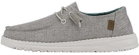 HEYDUDE - Damen FAT0412 Wendy Chambray Schuhe, Beige,39 EU