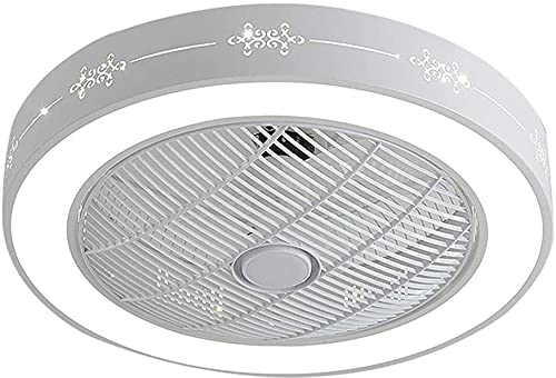 Scpantkend Lámpara de Techo del Ventilador Dormitorio LED Lámpara de Techo Sala de Estar Sala de Estar Lámpara Diámetro 50 cm * H20CM (Size : Diameter 50cm*H20cm-C)