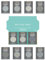 Rust-Oleum Chalky Floor Paint in Matt Finish - Dusky Greys Tester Box