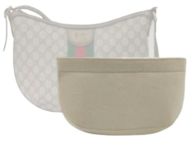 LinerLink Taschen-Organizer für Gucci Ophidia große Umhängetasche, 39 x 32 x 8 cm (L x H x T), handgefertigter Tascheneinsatz, 2 mm Filztascheneinsatz, Damenhandtaschenformer (Beige)