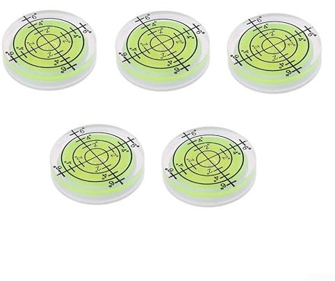 for SPIRIT Level for Adjusting LCD Mounts and Hanging Boxes, Wear Resistant and Highly Translucent 32mm, White(5PCS)