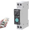 Interruptor inalámbrico Wifi Tuya, 1P 10A 16A 20A 25A 32A 40A 50A 63A DIY Interruptor inteligente TUYA/Smart Life APP Control remoto, Control de voz y temporizador, WiFi Smart Switch con medición