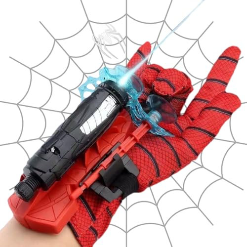 Suction cup Shooter,Suction cup un for Kids with 5 Meters Range,Superhero Squirt Guns,Web Shooters for Kids Super Hero Toys (Suction cup Silk Launcher)