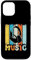 Carcasa para iPhone 15 Auriculares Hip Hop Music 80s y 90s