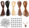 25m Leather Cord For Jewellery Making Necklaces Suede Thread Shoelaces Shoelaces Faux Suede Cord Ribbons For Crafts Diy Bracelet Necklace