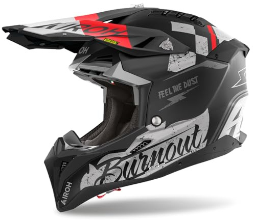 AIROH AVIATOR 3 BURNOUT MATT XL