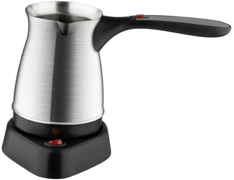 Milageto 500ml Elektrische Türkische Kaffeekanne Türkische Elektrische Kaffeemaschine Mehrzweck-Wasserkocher für zu Hause