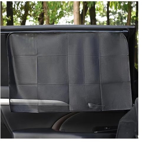 ZSHYTWE Parasol Coche para Mercedes W203 Protección UV Verano Cortinas Laterales para Ventana Parasol Coche Parasol Magnético Universal Parasol Ventana Lateral(Back Row 1PCS)
