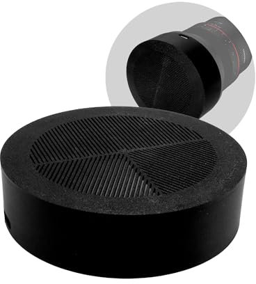 SplashNColor Bahtinov Mask for Samyang 14mm Lens – Slide-On Lens Cap and Precision Focusing Aid for Astrophotography – Essential Telescope Accessories for Sharp Focus in Night Sky Imaging - (Black)