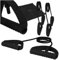 Widerstandsbänder Set mit Griffen – 3 Resistance Bands aus Naturkautschuk – Fitnessbänder mit Tasche für Krafttraining, Physiotherapie & Pilates – Expander für Muskelaufbau & Ganzkörpertraining