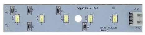 JKDND Compatible With Samsung Refrigerator Light Strip DA41-00519B Refrigerator LED Lights Freezer Accessories