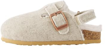 NEXT Jungen Standard Gefütterte Clog-Hausschuhe mit Kunstfell