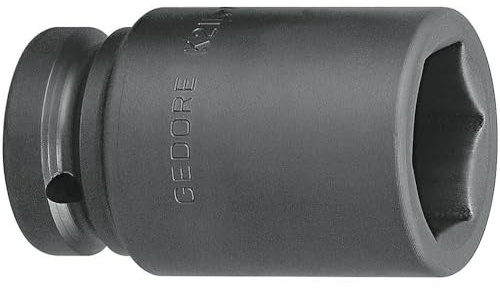 GEDORE Kraftschraubereinsatz 1 Zoll lang 6-kant 32 mm, 1 Stück, K 21 L 32