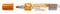 Pilot Begreen Recycled V Board Master Whiteboard Marker Bullet 6.0 mm Tip - Orange, Box of 10