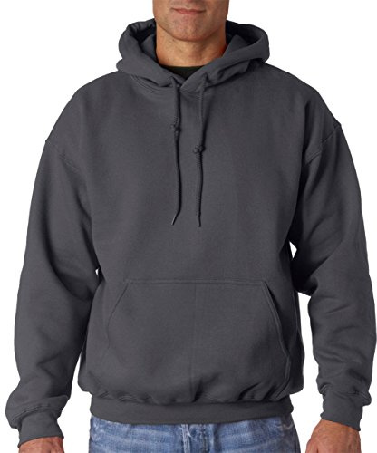 GILDAN G125 Adult DryBlend Adult 9 Oz, 50/50 Hood Charcoal L