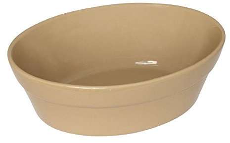 Olympia Earthenware Oval Pie Bowls Food Catering Kitchen Serving Tableware Dining Dishware Home Restaurant 161x 116mm 52(H)x 161(W)x 116(D). Earth. Pack quantity: 6.