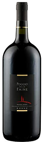 Poggio delle Faine Rosso IGT - Magnum - Sangiovese 2011 Trocken (1 x 1.5 l)