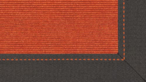 Tretford Teppiche mit Bordüre aus Leinen 4 Meter Breit Farbe tretford Leinenbordüre Ld_585_585, Größe 400cm
