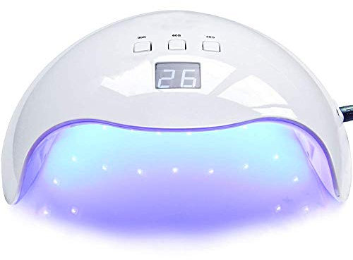 42W Fast LED UV Nail Dryer lamp Gel Nail Polish Dryer Machine UV Light Curing Lamp Smart Auto-sensing with 3 Timer Mode