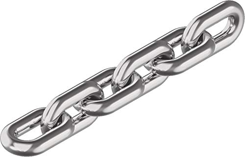 ARBO-INOX - Rundstahlkette - Edelstahl A4 - kurzgliedrig - 2mm-16mm (4mm)