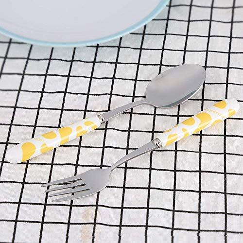 Posate per Bambini,Porta Posate Bambini,2 Pezzi Set Posate Acciaio Inox con Porta Posate Viaggio,Forchetta Custodia Portatile per Asilo Scuola Viaggio