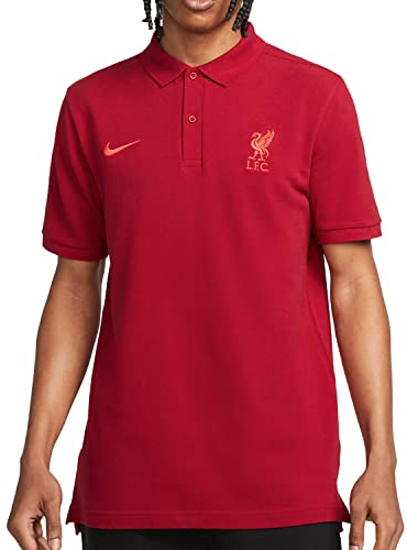 Liverpool FC Herren Saison 2022/23 Offizielle Trikot T-Shirt , Tough Red/Siren Red, S