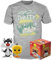 LOONEY TUNES Sylvester & Tweety - POP! & Tee Männer Funko Pop! Standard S