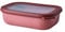 Mepal - Bol Multifonction Rectangulaire - Boîte Conservation Alimentaire avec Couvercle - Convient comme Boîte de Hermétique pour le Réfrigérateur, Micro-ondes & Congélateur - 1000 ml - Vivid mauve
