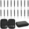 Linkstyle 18 STK Terminal Entfernung Werkzeugsatz, Auto Kabel Stecker Ausbau Werkzeug Pin Auszieher Reparatur Entferner Schlüsselwerkzeuge