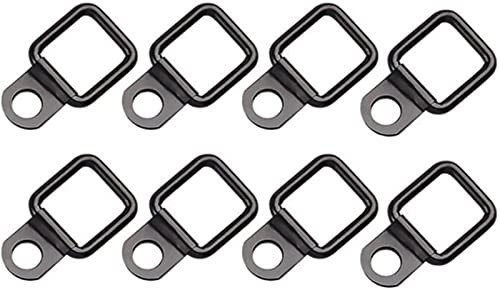 ANVALI Door Hinge Hardware,Butt Hinges,Door Hinge 8pcs Trunk Cargo Hardware Quick Release Car Interior Tie Downs Portable Practical Anti Rust