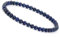 Unique Gems Perlenarmband Edelstein Damen Armband echter Lapislazuli Ø 4mm Chakra Perlen Buddha Schutzarmband