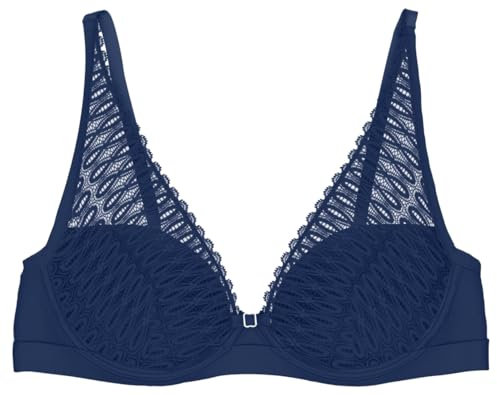 Triumph Damen Aura Spotlight T WP Bra, DEEP Water, 75D