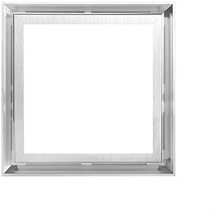 Exhaust Fan 2 In 1 Ceiling Exhaust Fan with Light, Low Noise LED Ventilation Fan, Square Ventilation Fan and Light Combo for Bathroom Kitchen and Home, 40W Vent Fan