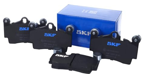 SKF Scheibenbremse Bremsbelag VKBP 90378-4er Set - Position Hinterachse Höhe 77 mm Länge 170 mm Breite 81 mm Dicke 16,2 mm - OE Qualität