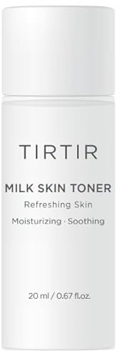 TIRTIR Milk Skin Toner | Deep Moisturizing, Instant Glow, 2 % Niacinamide, Rice Bran Extract, Ceramide, Panthenol, Cruelty-Free, Fungal Akne Friendly, Vegan, 0,67 ml