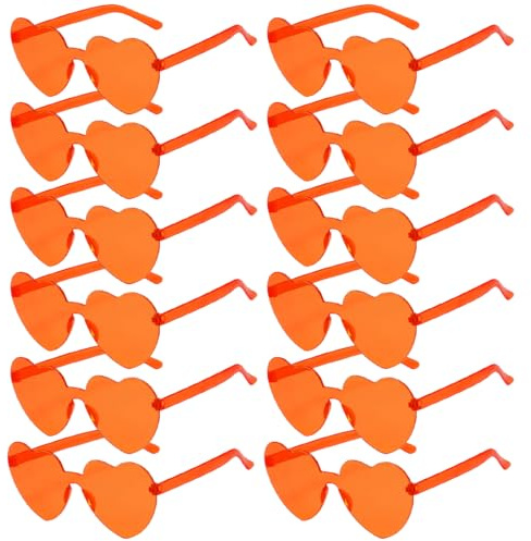 Sprinlot Herz Party Brille, Herz Party Brillen, Heart Shaped Brille, Lustige Brille für Fasching Foto Requisiten Geburtstags