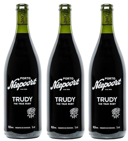 3x 1,0l - Niepoort - Nat' Cool - Trudy - Ruby Port | Vinho do Porto D.O.P. - Portugal - Portwein trocken