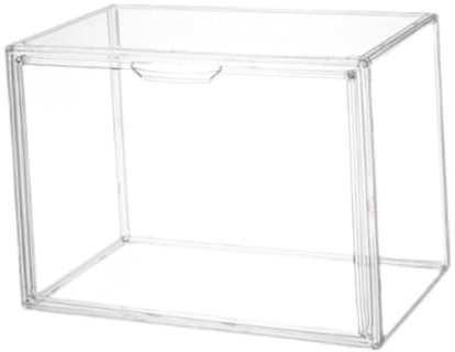 JISADER Taschen-Vitrine, Handtaschen-Organizer, großes Fassungsvermögen, Mehrzweck-Schuhbox, transparenter Aufbewahrungsbehälter für Schlafzimmer, Heimbüro, 36cmx22cmx27cm
