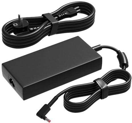 PowerPortnerLink 180W Charger Compatible with Acer Nitro 5 7 V15 V17 V16 V14 16S AN515 AN517 Predator Helios/Triton300 500 Aspire 3D 7 Series G3-573 PH315-52 PH317-54 PT515-51 Laptop