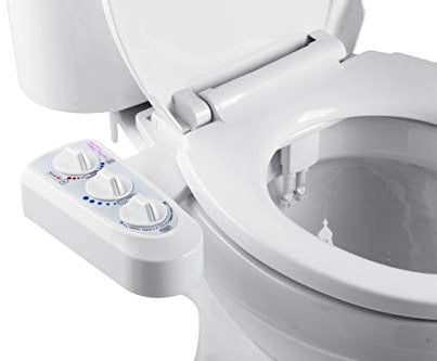 Kit douchette confort BisBro Deluxe à fixer sur les WC | douchette avec eau chaude pour toilette intime