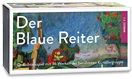 Seemann Henschel GmbH Der Blaue Reiter. Memo: Gedächtnisspiel mit 36 Werken der berühmten Künstlergruppe