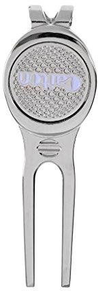 Yundxi Golf Divot Tool Pitchgabel mit Magnet Ballmarker