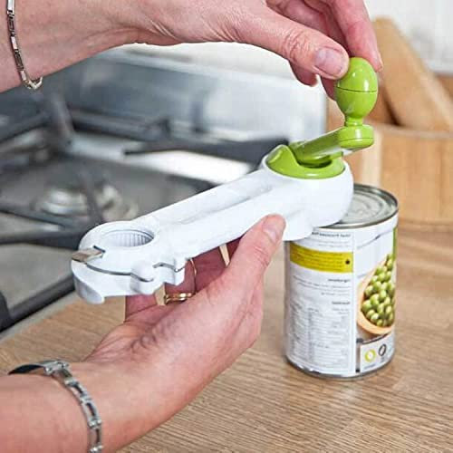Easylife 6-in-1 Multi-Use Opener – Jar, Bottle, Can, Tin & Packet Opener with Seal Breaker and Tab Lifter
