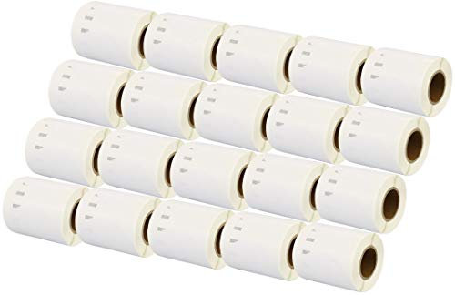 20 Rollen 14681 S0719250 57mm x 57mm Etiketten kompatibel für LabelWriter 4XL 450 400 330 320 310 Twin Turbo Duo Seiko SLP 450 400 240 220 200 120 100 Pro Plus (160 Etiketten pro Rolle)