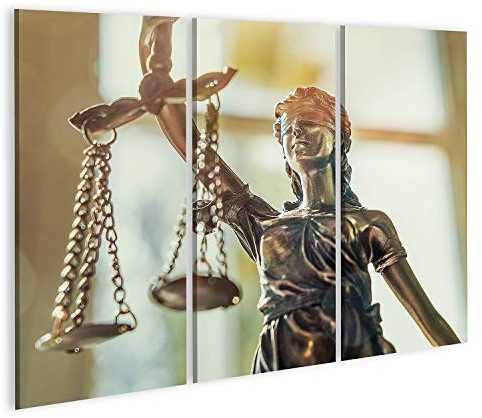 islandburner Bild auf Leinwand Die Statue Der Gerechtigkeit Lady Justice Oder Iustitia Justitia Die Römische Gö Bilder Wandbilder Poster