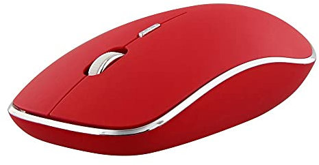 T'nB - Souris sans Fil, Clics Silencieux - Rouge