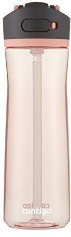 Contigo AUTOSPOUT Water Bottle, 24oz, Pink Lemonade