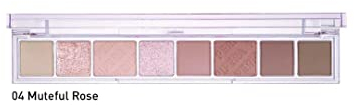 Peripera All Take Mood Palette Makeup – 8 tonalità di ombretto – Matte Glitter Shimmer – Muteful Rose (Muted Pinks) – 6,8 g, taglia unica