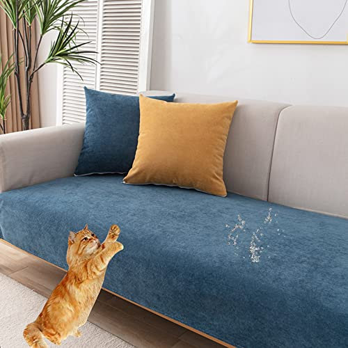 WYJHNLBEDC Protege Canape Impermeable, Housse Canapé ImperméAble, Protection Canapé Chat Chien d'angle/3 Places/2 Places Convertible/Fauteuil Relax 1 Place/Bz 140/Clic Clac (70x70cm/1 pièce)