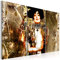 decomonkey Akustikbild Premium Gustav Klimt Abstrakt 135x90 cm 3 Teilig Kunst Akustikpaneele Akustikdämmung Schallschlucker Schallabsorber Schalldämmung Akustikplatten Judith mit Holofernes